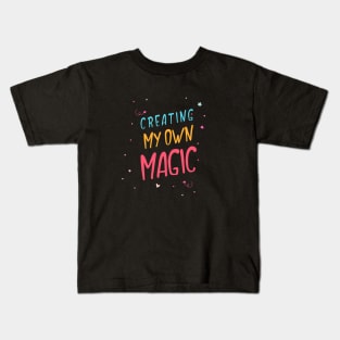 Creating my own colourful magic. Kids T-Shirt